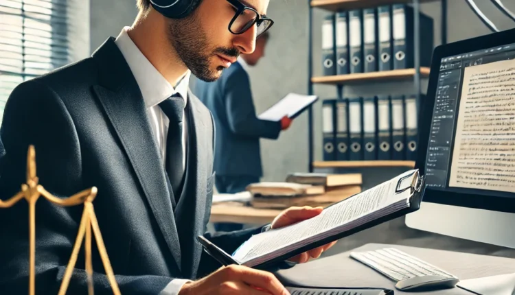 legal transcription services