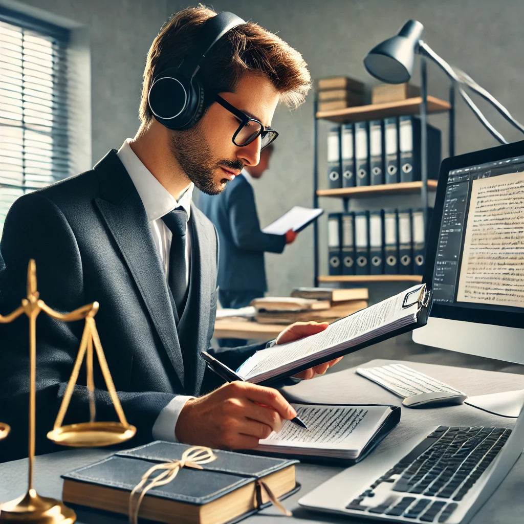 legal transcription services